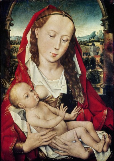 Vergine e Bambino, c.1467-70 da Hans Memling